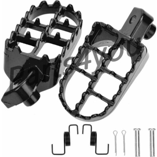 Foot Pegs Pedals for Yamaha TW200 PW50 PW80 Pit Dirt Bike SSR SDG Footrests Foot Pegs Set For Honda X R 50 XR70 Pitr30 1 pair