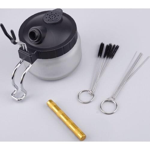 Car Windscreen Windshield Washer Jet Nozzle Cleaning Cleanup Brush Needle Spray Out Pot Kit Set Accessories