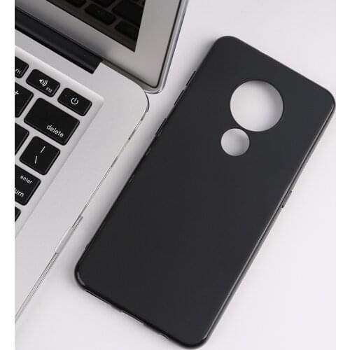 Matte Silicone Soft Black Cover Case For Nokia 6.2 7.2 5.3 5.4 8.3 X5 X6 X7 1 2 3 5 6 8 Nokia 2.1 2.3 3.1 5.1 6.1 7.1 Plus Cases