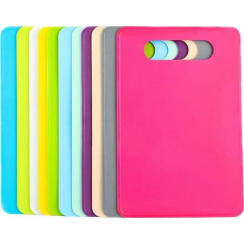 Nonslip Plastic Chopping Board Food Cutting Block Mat Tool Kitchen Cook Supplies Fruit and Vegetable Cutting Fashion