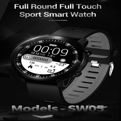 Hottest New Reach Full Round Touch Smartwatch Bracelet SW05 Bluetooth Smart Watch HD Screen With Pedometer For Android IOS