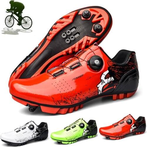New MTB Cycling Shoes Men Professional Self-locking Ultralight Bicycle Sneakers Outdoor Mountain Bike Bicicleta Carretera
