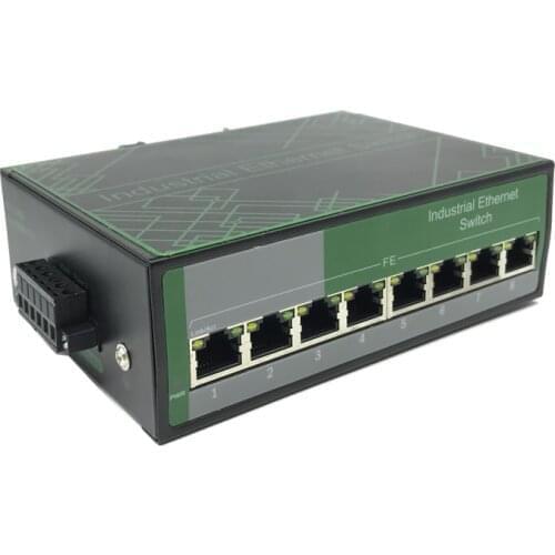 Lighting Protect Port 8 Poe 10/100/1000M Industrial Switch gigabit switch 10 gigabit switch gigabit switch ethernet switch