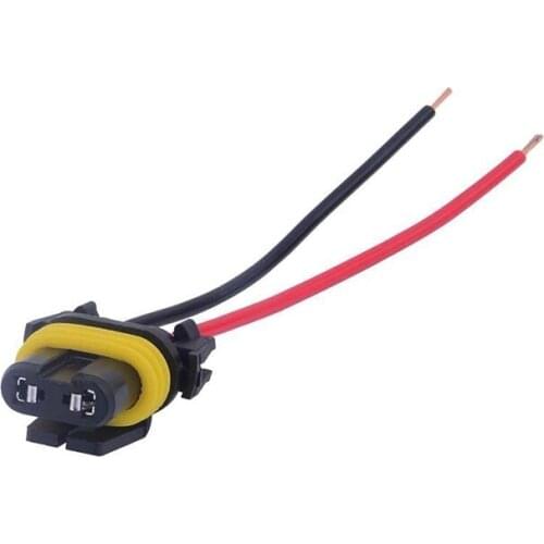 Wire Car Light Adapter Fog Light Sockets 9005 9006 Adapter Accessory Durable