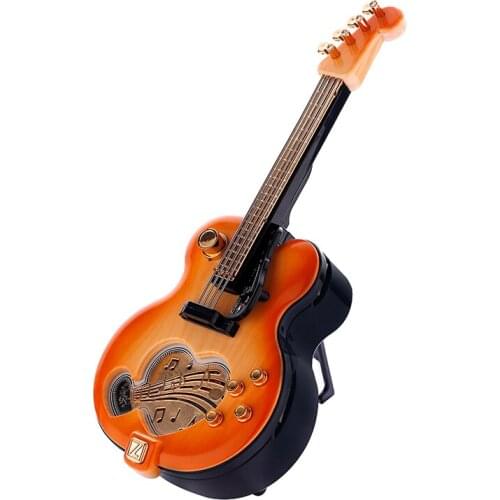 Christmas gift guitar Dance Ballerina Music box rotating music box machine gift