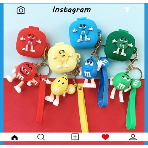 Cute Silicone Cover for Samsung Galaxy Buds Live 2020 Case Bluetooth Earphone Case Wireless Headphone Protective Case Box Bag