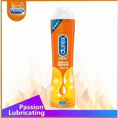 Durex Lubricant Heat-Playing Sex Lubricants Intimate Gel Vaginal Masturbation Water-Soluble Lubricant Massage Oil Adult Sex Toys