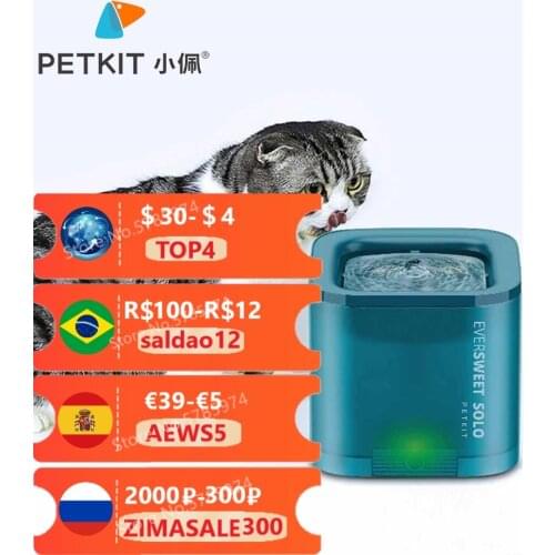 Youpin PetKit Pet Smart Water Dispenser SOLO Induction-free Design Multiple Purification Unique Waterway Design Sleep Grade Mute