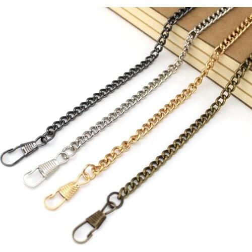2021 New Fine Chain Shoulder Bag Strap Replacement 40-120cm Women Handbag Crossbody Purse Chain Accessories For Bags