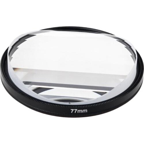 77mm Kaleidoscope Prism Kaleidoscope Glass Prism Camera Glass Filter Variable Number of Subjects SLR Photography