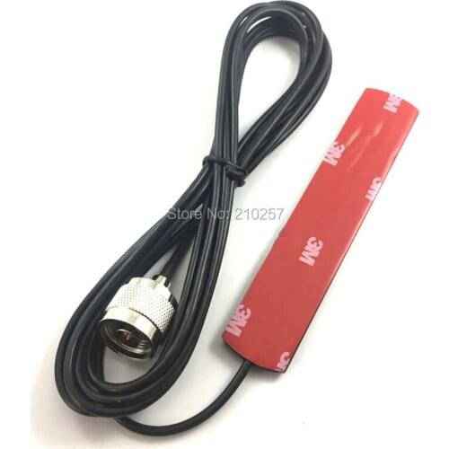 1pcs 900mhz - 1800mhz 900 - 1800 Mhz 3M Gsm Gprs Antenna 5dbi N Connector Male Plug With RG174 300cm Cable