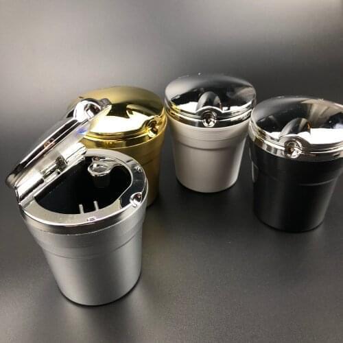 Car Ashtray with LED Blue Light For Chrysler 200 300C Aspen Pacifica PT Cruiser Sebring Town Country Ypsilon Delta Portal 700C