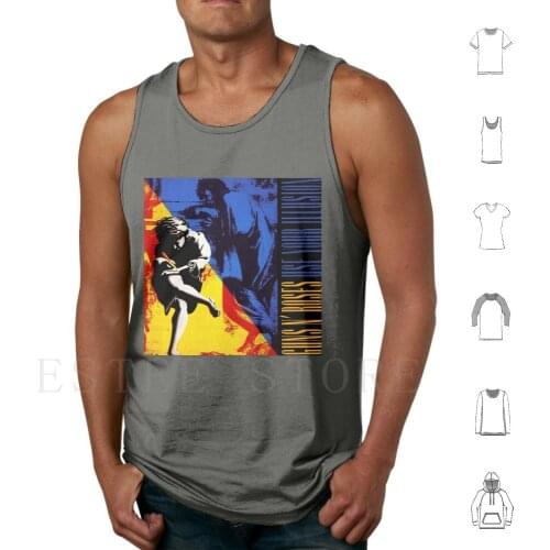 Guns Use Your Illusion Tank Tops Vest Sleeveless Buljan Use Your Illusion N Roses Gnr