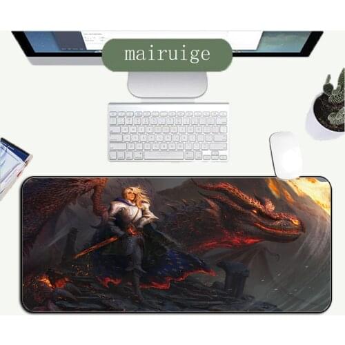 Anime Dragon Large Xxl Mouse Pad Notebook Keyboard Table Mat Mini Pc Gaming Accessories Rubber Mouse Pad Carpet Gaming Desk
