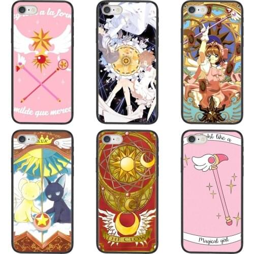 Cardcaptor Sakura Designs For Samsung Galaxy A51 A71 A72 A70 A51 A50 A40 A30S A20S A10S 5G TPU Phone Cover Colorful