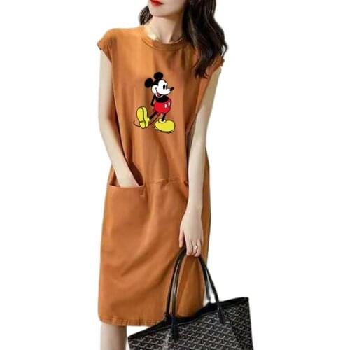 Летние платья миди Disney China At AliExpress