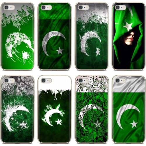 Soft Case Pakistan Flag Banner Moon Star Art For Samsung Galaxy S10E S20 FE Note 10 20 Edge Lite Plus Ultra Alpha Core Prime