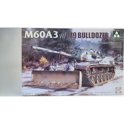 TAKOM 2137 1/35 US Army M60A3w/M9 Dozer Blade Model Kit