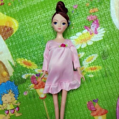 New Pregnant Fashion Doll Belly And Baby Gift Box Package Plastic Educational Diy Toy Girls Movie & Tv 2021