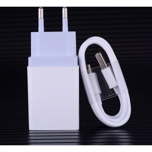 Fast AC Dock Dual Ports EU plug Wall Charger Adapter For Asus LG Xiaomi For Samsung For Huawei Nokia Sony Moto USB Charge Cable