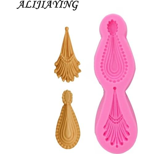 Peacock Gem Shape Silicone molds Handmade Chocolate Mold, Fondant Cake Decoration Sugar Craft Tools baking tools D0895