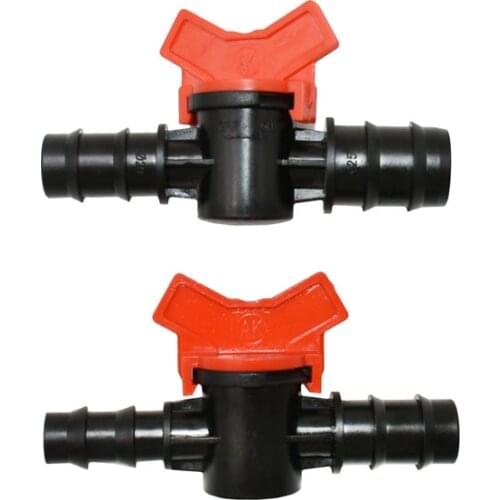 Garden tap connector 1/2 to 3/4 to 1inch Reducing irrigation water valve crane 16/20/25mm Outer diameter hose adapter 1pcs