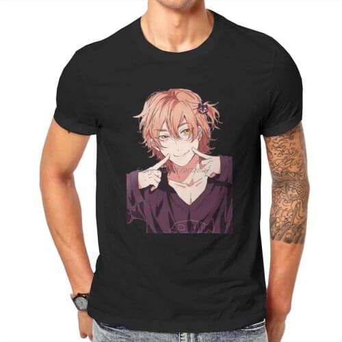 Yarichin B Club Yaoi Anime Smile Tshirt Big Size Graphic T Shirt Vintage Hot Sale Cotton Ofertas Mens Tshirt Tees