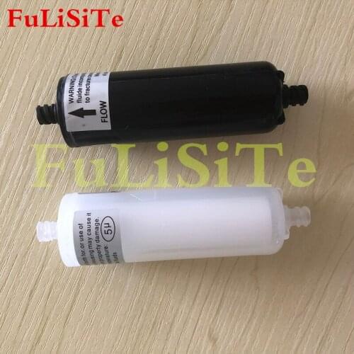 10 pcs Black UV Ink Filter for Large Format Printer 5 micron Solvent Resistant New 80mm long
