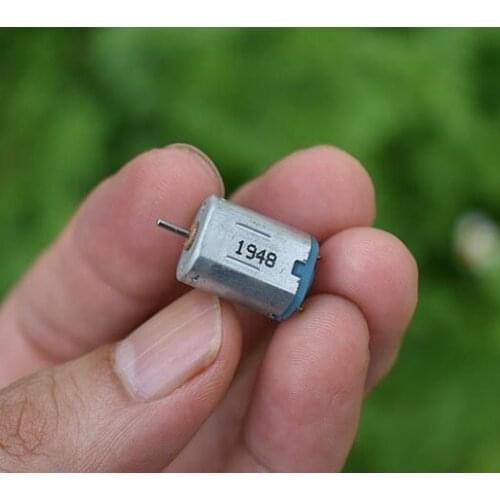 10pcs/lot, NdFeb N20 micro DC motor DC3V 28000rpm high speed metal brush motor