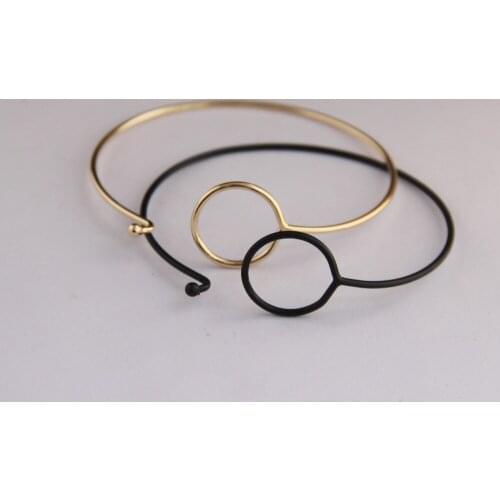 6pcs/lot fashion jewelryt costume jewellery top quality metal copper brass casting circle bangle bracelet