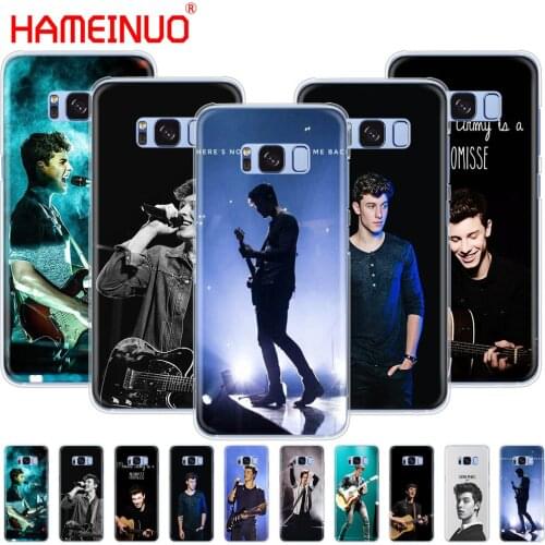 HAMEINUO Hit pop singer Shawn Mendes Magcon cell phone case cover for Samsung Galaxy S9 S7 edge PLUS S8 S6 S5 S4 S3 MINI