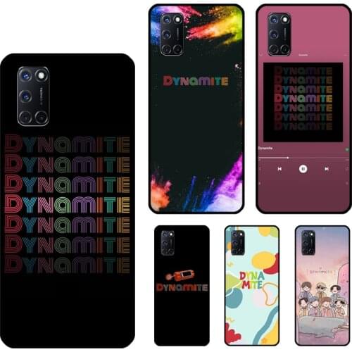 Kpop Dynamite Case For OPPO A53 2020 A31 A9 A5 A52 A72 Reno 4 Pro 2 Z A3S A5S A83 A91 A15 Phone Cover