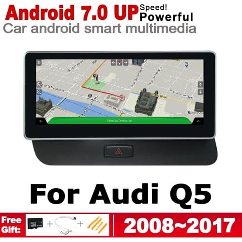 For Audi Q5 8R 2008~2017 Android Car Radio GPS Navigation Multimedia Player MMI WiFi BT Audio Video System