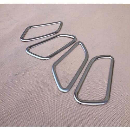 For Hyundai Creta ix25 Chrome Inner door bowl cover styling stickers ABS trim accessory products Interior Mouldings 2016