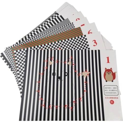 AmblyopiaTraining Tools Child Hand-Drawing Cards CAM Raster Vision Trainer