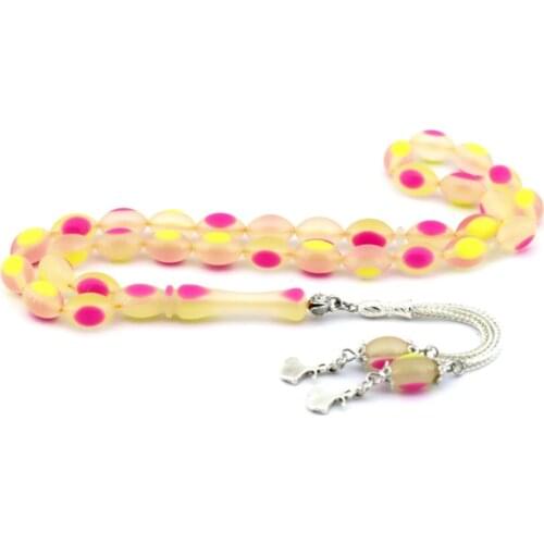 Islamic Tasbih Muslim Rosary Beads 33 Prayer Rosary For Men Bracelet For Men Accessory amber oltu amber stone Handmade Turkey