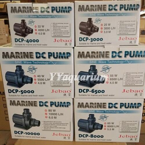 Jebao/Jecod DCP3000 DCP4000 Powerful Water Pump Sine Wave Super Quiet Return Pump W/ Controller Frequency Conversion Fish Pond