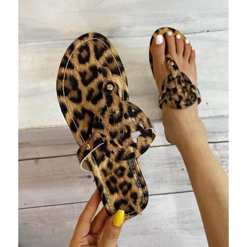 Leopard Slippers
