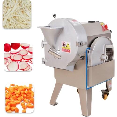 Fruit and Vegetable strawberry Cube Cutting Dicing Machine Inverter Control