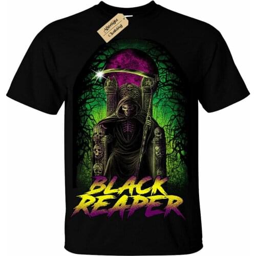 Black Reaper T-Shirt Mens grim gothic rock punk metal death