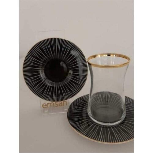 Emsan Deep Tea Glass Set 12 Pieces