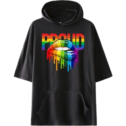Nifineo Men's T-shirts With A Hood