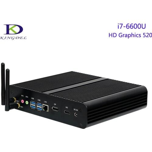 Newest SKYLAKE 6th Gen Core i7-6600U,Intel HD Graphics 520,Micro PC,Mini Desktop PC,4GB/8GB/16GB RAM+SSD+HDD,HDMI+DP,Win10,WiFi