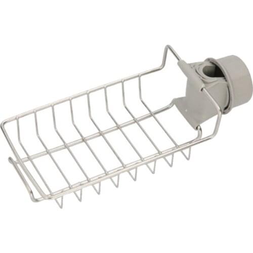 NEW Stainless Steel Faucet Storage Racks Adjustable Sink Rag Sponge Draining Rack Kitchen Bathroom Soap Storage Holders Shelves