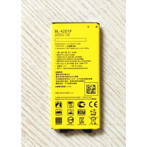 New 2800mAh BL-42D1F Replacement Battery For LG G5 VS987 US992 H820 H840 F700S F700K H960 H850 H830 H831 H868 H860N LS992