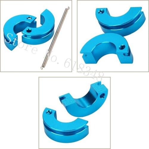 Wholesale 10 Sets/Lot HSP 122273 Aluminum Clutch Shoe + Spring 02048 for 1/10 RC Nitro Car Upgrade Parts CNC 94122 XSTR POWER