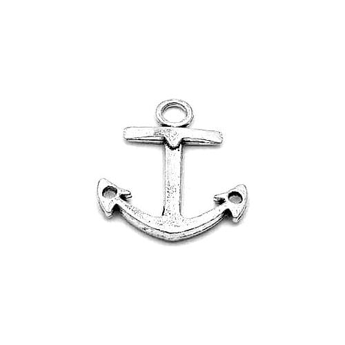 20pcs Anchors charms pendant 26x23mm antique silver ornament accessories jewelry making craft DIY base material