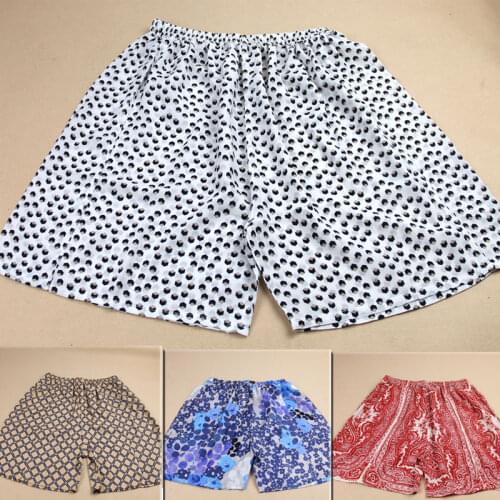 Silk silk beach pants pure silk shorts crepe-de-chine silk safety pants shorts