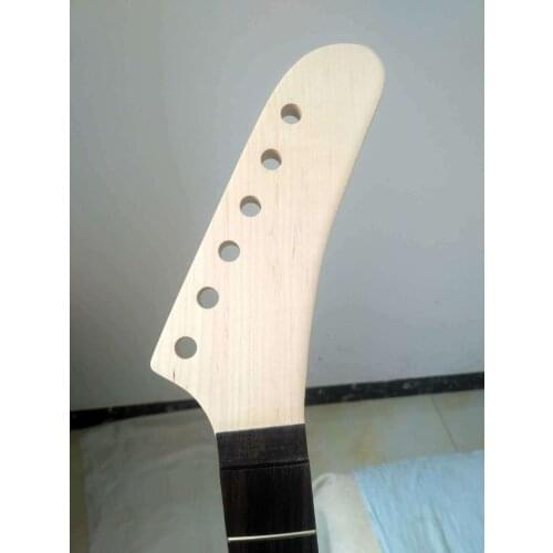 24 fret maple banana Style Rosewood Fretboard Locking Nut