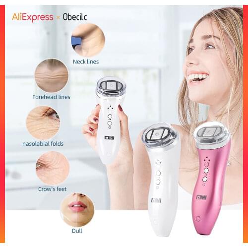 Ultrasound Bipolar HIFU Machine RF Facial Skin Lifting Massager Anti Wrinkle Tightening High-energy Skin Rejuvenation Device